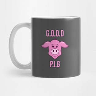 Good pig cartoon Mug